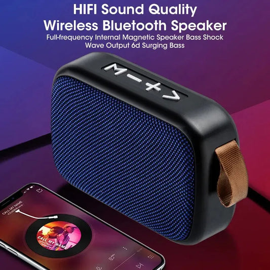 New Wireless Bluetooth Speaker Outdoor Portable Subwoofer Mini Speaker